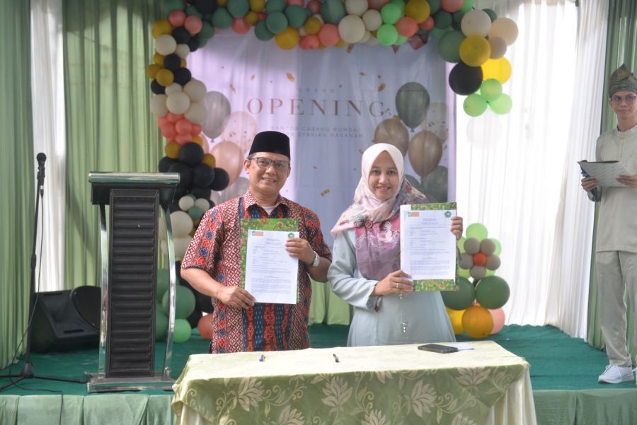 BPRS Hasanah Buka Kantor Cabang di Wilayah Rumbai, Prof Junaidi : Meningkatkan Ekonomi Masyarakat