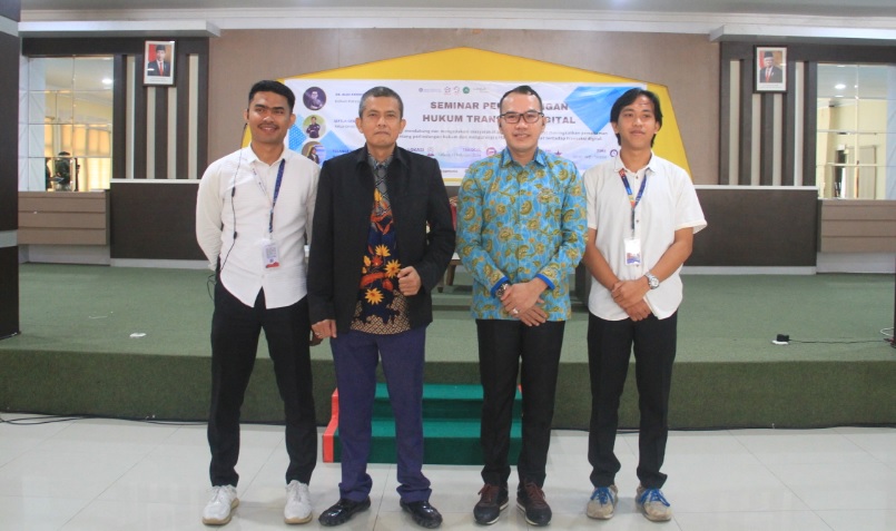 Dekan FEB Unilak Buka Seminar Perlindungan Hukum Transaksi Digital