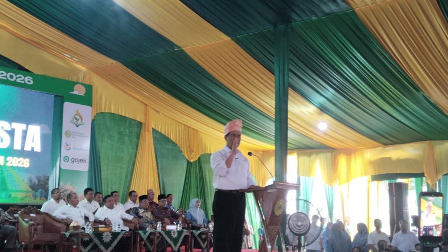 Pesan Mentan Amran kepada Mahasiswa Baru UMRI: Jangan Malas Kalau Ingin Sukses